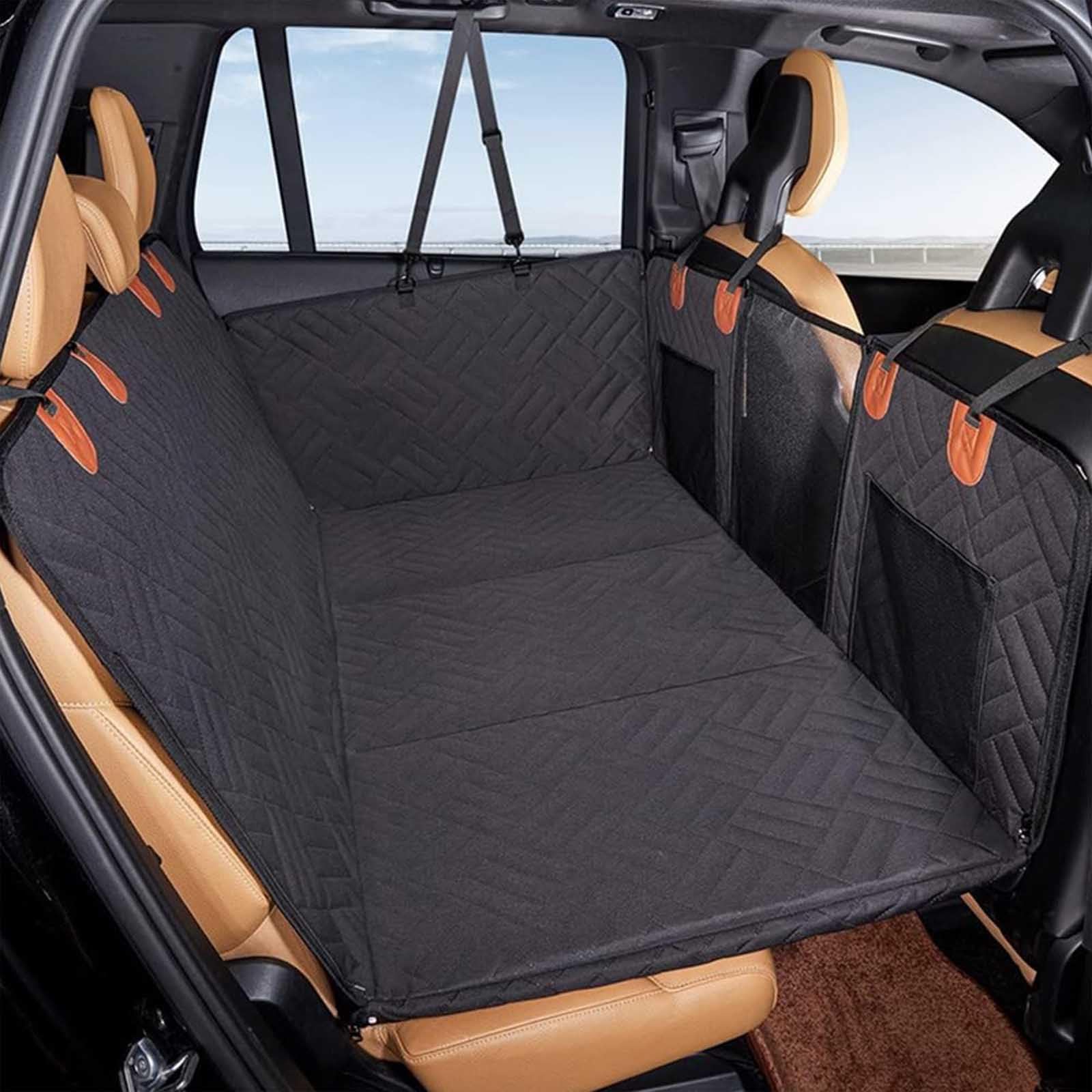 LJWAN Hundedecke Auto Rückbank für Autoper Renault Captur 2019 2020 2021 2022 2023 2024, Wasserdicht Kratzfest Autoschondecke für Hunde rutschfest Maschinenwaschbar,Black LJWAN Hundedecke Auto Rückbank für Autoper Renault Captur 2019 2020 2021 2022 2023 2024, Wasserdicht Kratzfest Autoschondecke für Hunde rutschfest Maschinenwaschbar,Black von LJWAN
