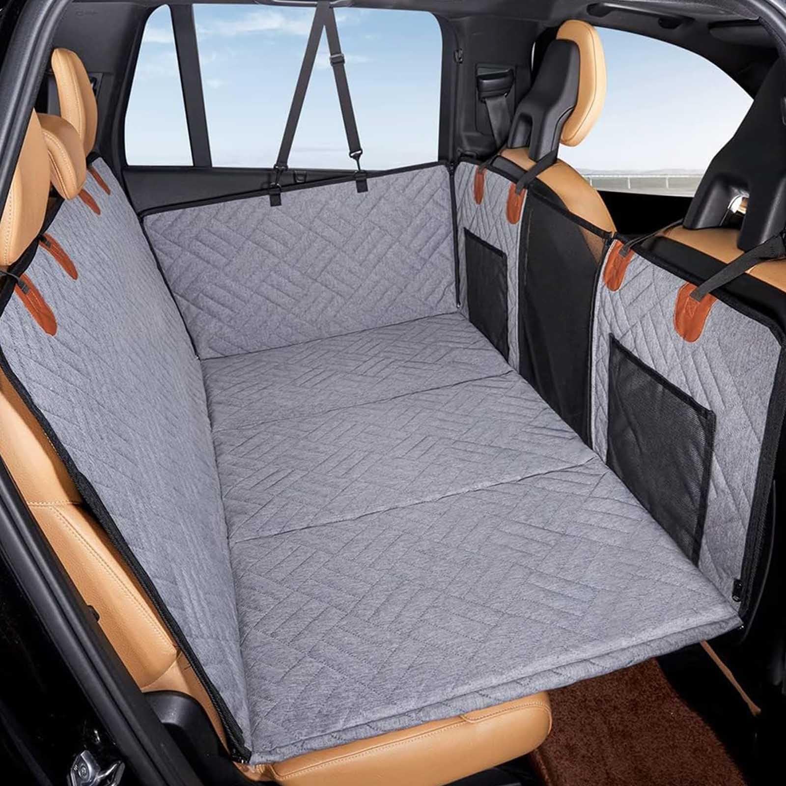 LJWAN Hundedecke Auto Rückbank für Citroen C3 Aircross C4 Aircross C5 Aircross C5 Aircross S, Wasserdicht Kratzfest Autoschondecke für Hunde rutschfest Maschinenwaschbar,Grey LJWAN Hundedecke Auto Rückbank für Citroen C3 Aircross C4 Aircross C5 Aircross C5 Aircross S, Wasserdicht Kratzfest Autoschondecke für Hunde rutschfest Maschinenwaschbar,Grey von LJWAN