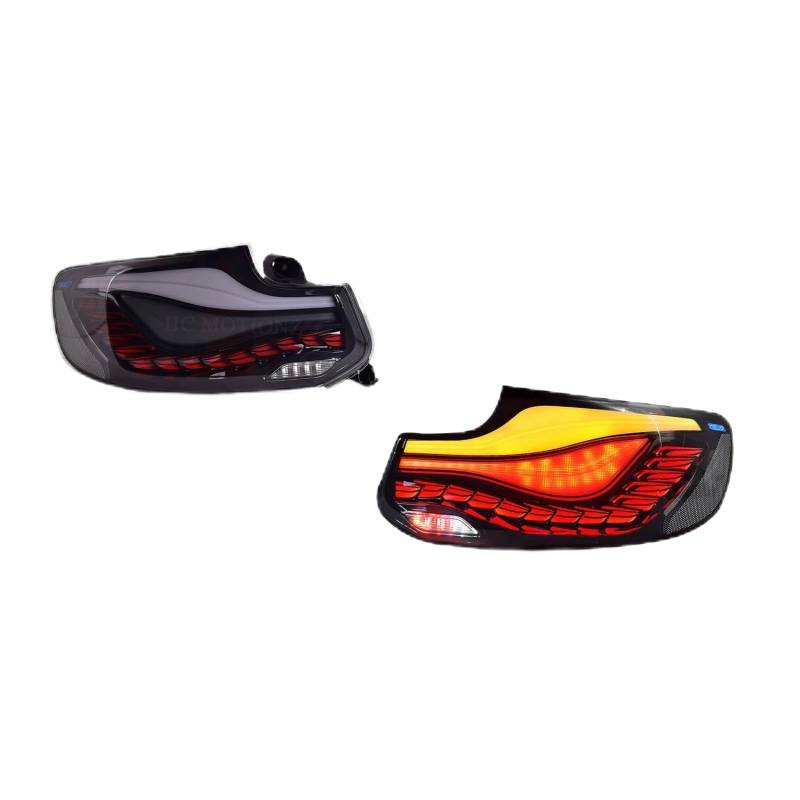 Auto-Rücklicht für BMW 2 Series F22 F23 F87 2014-2021, bieten gute Sichtbarkeit,Autoteile,All tea red background A Pair von LJYBOOMWW