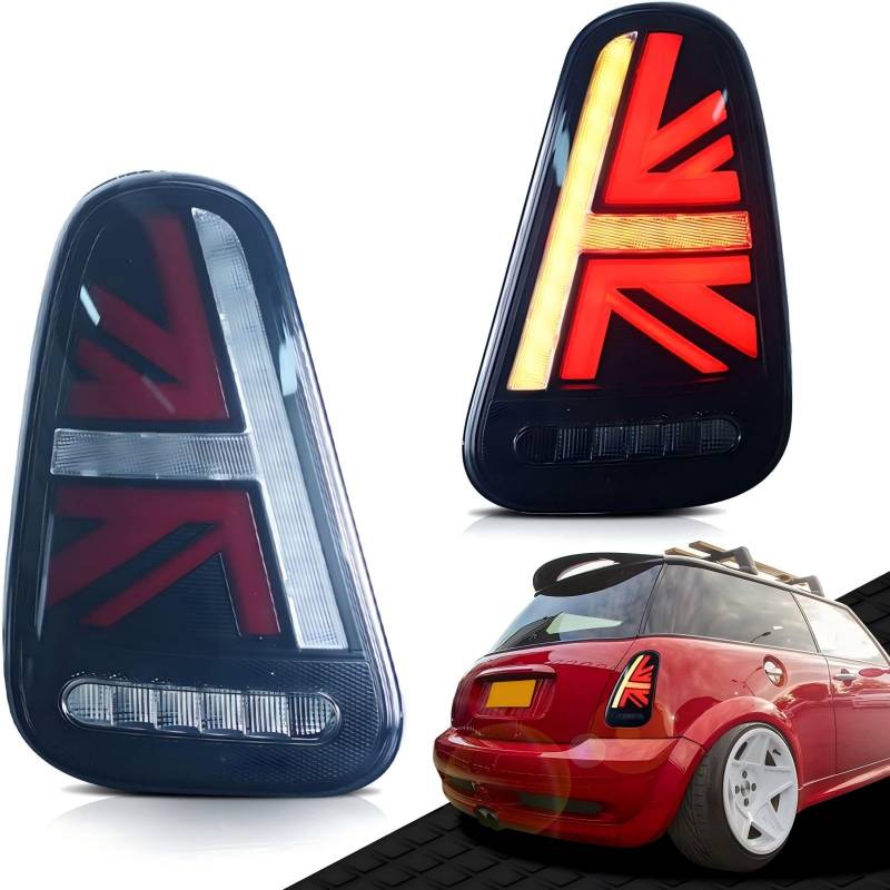 Auto-Rücklicht für BMW MINI Cooper S R50 R52 R53 2001-2006, bieten gute Sichtbarkeit,Autoteile,Whole Tea A Pair von LJYBOOMWW
