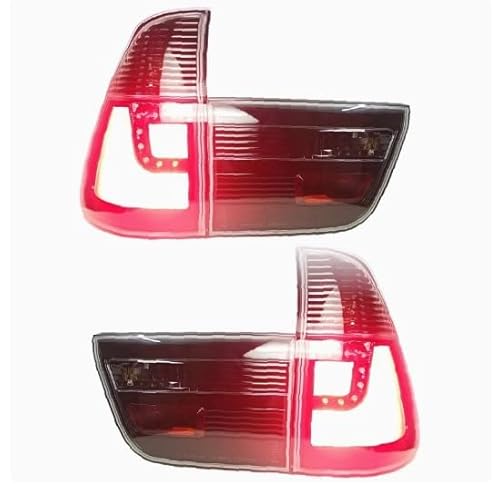 Auto-Rücklicht für BMW X5 E53 4-Door Sedan Old Model 2003-2006, bieten gute Sichtbarkeit,Autoteile,Black A Pair von LJYBOOMWW