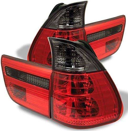 Auto-Rücklicht für BMW X5 E53 SUV 2000-2006, bieten gute Sichtbarkeit,Autoteile,Red von LJYBOOMWW