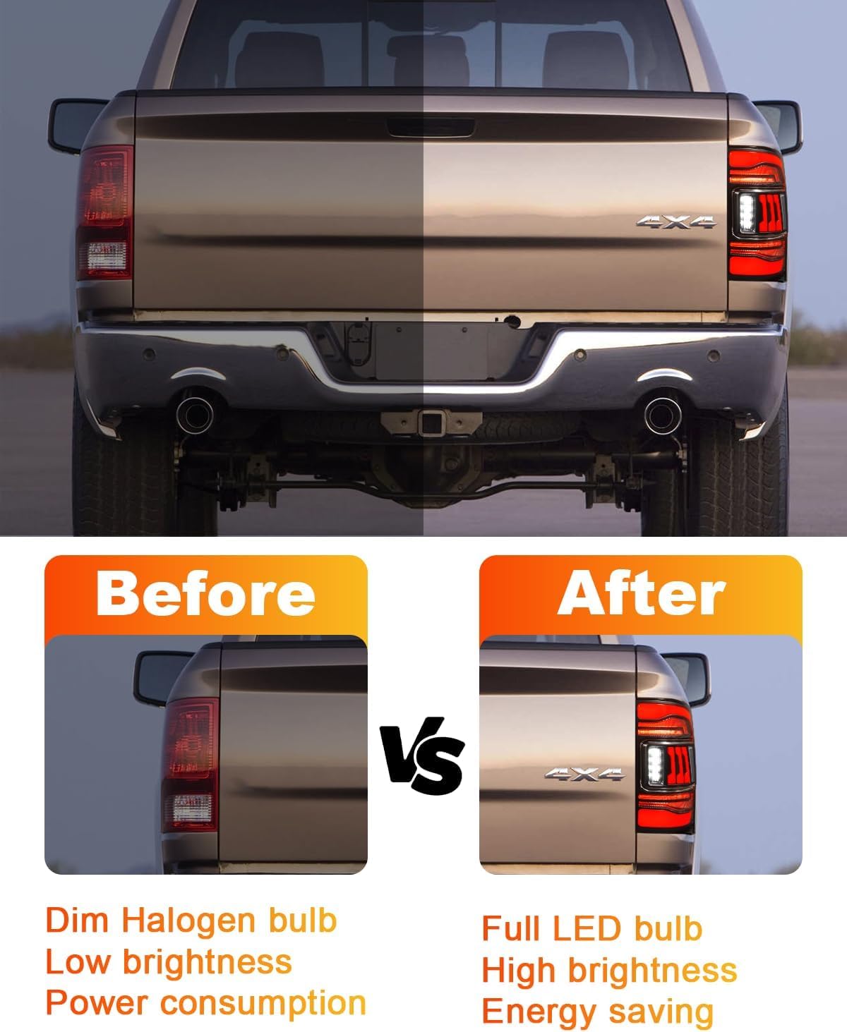 LJYBOOMWW Auto-Rücklicht für Dodge Ram 1500 2002-2006, bieten gute Sichtbarkeit,Autoteile,OneColor A Pair LJYBOOMWW Auto-Rücklicht für Dodge Ram 1500 2002-2006, bieten gute Sichtbarkeit,Autoteile,OneColor A Pair von LJYBOOMWW