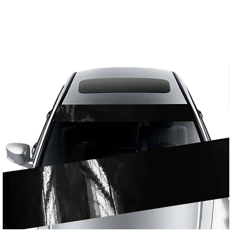 Auto Windschutzscheibenaufkleber, für Citroen Jumpy 2007-2012 Windschutzscheibe Sonnenblende Streifen Autofenster Aufkleber Blendfreie Aufkleber,C von LKILFUWX