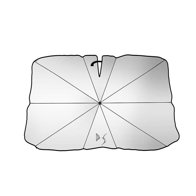 Sonnenschutz Auto Frontscheibe, Für Citroen DS4 2010-2016 UV-Schutz Wärmeisolierter Sonnenschirm Auto Windschutzscheibe Sonnenschirm Regenschirm von LKILFUWX