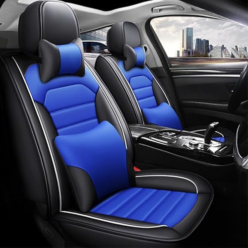 LKIOPSA Auto Leder Sitzbezüge Sets für Opel Insignia A Kombi 2010 2011 2012-2017, Allwetter rutschfest Wasserdicht Atmungsaktiv Auto Schonbezug Set, 5 Sitze Autositz Zubehör,B Blue LKIOPSA Auto Leder Sitzbezüge Sets für Opel Insignia A Kombi 2010 2011 2012-2017, Allwetter rutschfest Wasserdicht Atmungsaktiv Auto Schonbezug Set, 5 Sitze Autositz Zubehör,B Blue von LKIOPSA
