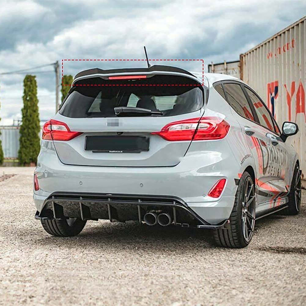 Auto Heckspoiler Lippe FlüGel FüR Ford Fiesta St Mk8 2018+, Kofferraumdeckel Spoiler Wing Heckklappe Rear Spoiler Schwarze Hinten HeckflüGel Car Tuning Heckdekoration Auto Heckspoiler Lippe FlüGel FüR Ford Fiesta St Mk8 2018+, Kofferraumdeckel Spoiler Wing Heckklappe Rear Spoiler Schwarze Hinten HeckflüGel Car Tuning Heckdekoration von LKJLYQ