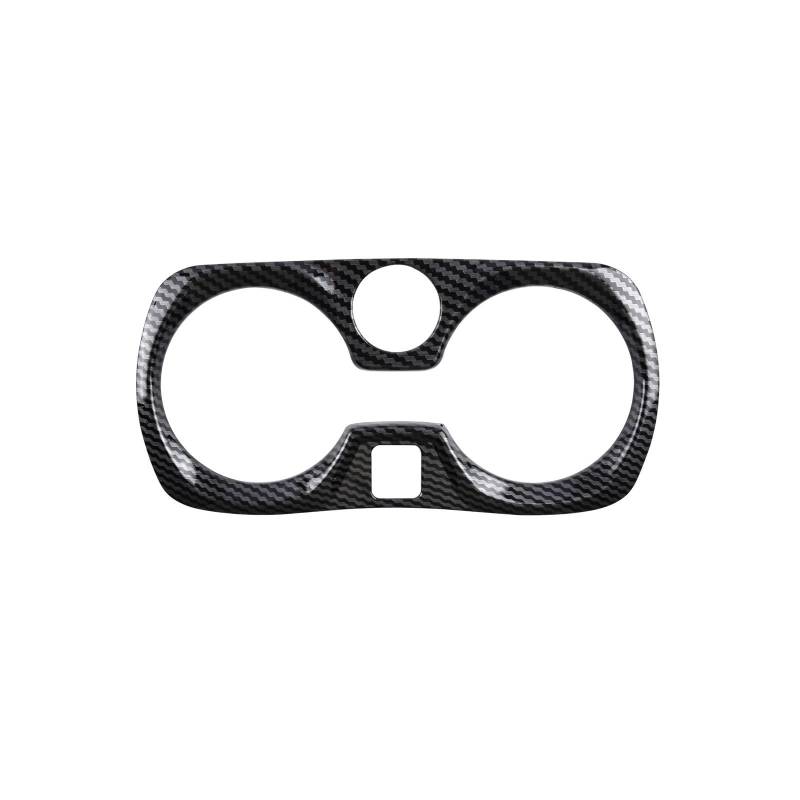 Cubierta Interior Automóvil Panel Für 3er G20 G28 2019 2020 2021 ABS-Kohlefaser-Aufkleber, Auto-Schalthebel, Wasserbecherhalter, Panel-Abdeckung, Autozubehör Decoración Coche von LKRGBXA