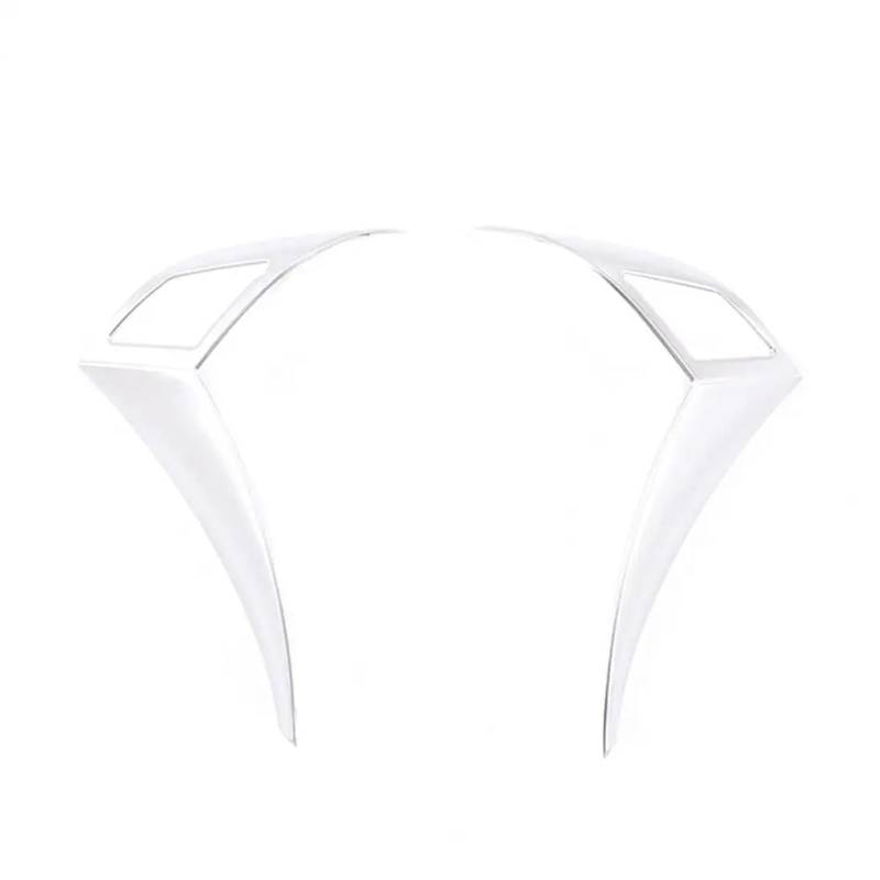 Cubierta Interior Automóvil Panel Für 5 Series E60 E61 2003-2010, 2-teilige Lenkradabdeckung, ABS-Lenkradleiste, Kratzfeste Lenkradverkleidung Decoración Coche von LKRGBXA