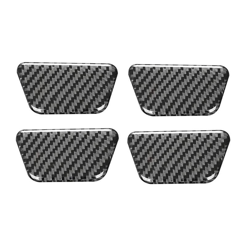 Cubierta Interior Automóvil Panel Für A4L Für A4 Für B8 2009-2016 Autoinnenausstattung Kohlefaser-Refit Auto-Innentürschale Dekorationsabdeckung Zieraufkleber Decoración Coche von LKRGBXA