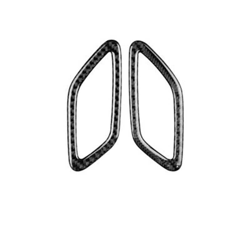 Cubierta Interior Automóvil Panel Für Benz A Für GLA Für CLA Klasse W176 X156 C117 2015-2018 Echte Weiche Carbon Faser Trim Aufkleber Armaturenbrett Klimaanlage Outlet Dekor Auto Decoración Coche von LKRGBXA