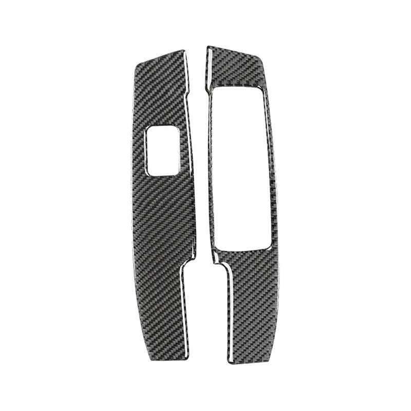 Cubierta Interior Automóvil Panel Für Benz W204 C-Klasse 2007 2008 2009 2010 2011 2012 2013 Autotür Armlehne Panel Dekor Trim Aufkleber Auto Innenausstattung Kohlefaser Decoración Coche von LKRGBXA