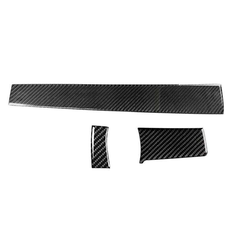 Cubierta Interior Automóvil Panel Für Civic 10. Generation 2016 2017 2018 2019 2020 2021 3-teilige RHD-Carbonfaser-Armaturenbrett-Mittelkonsolenabdeckung Decoración Coche von LKRGBXA