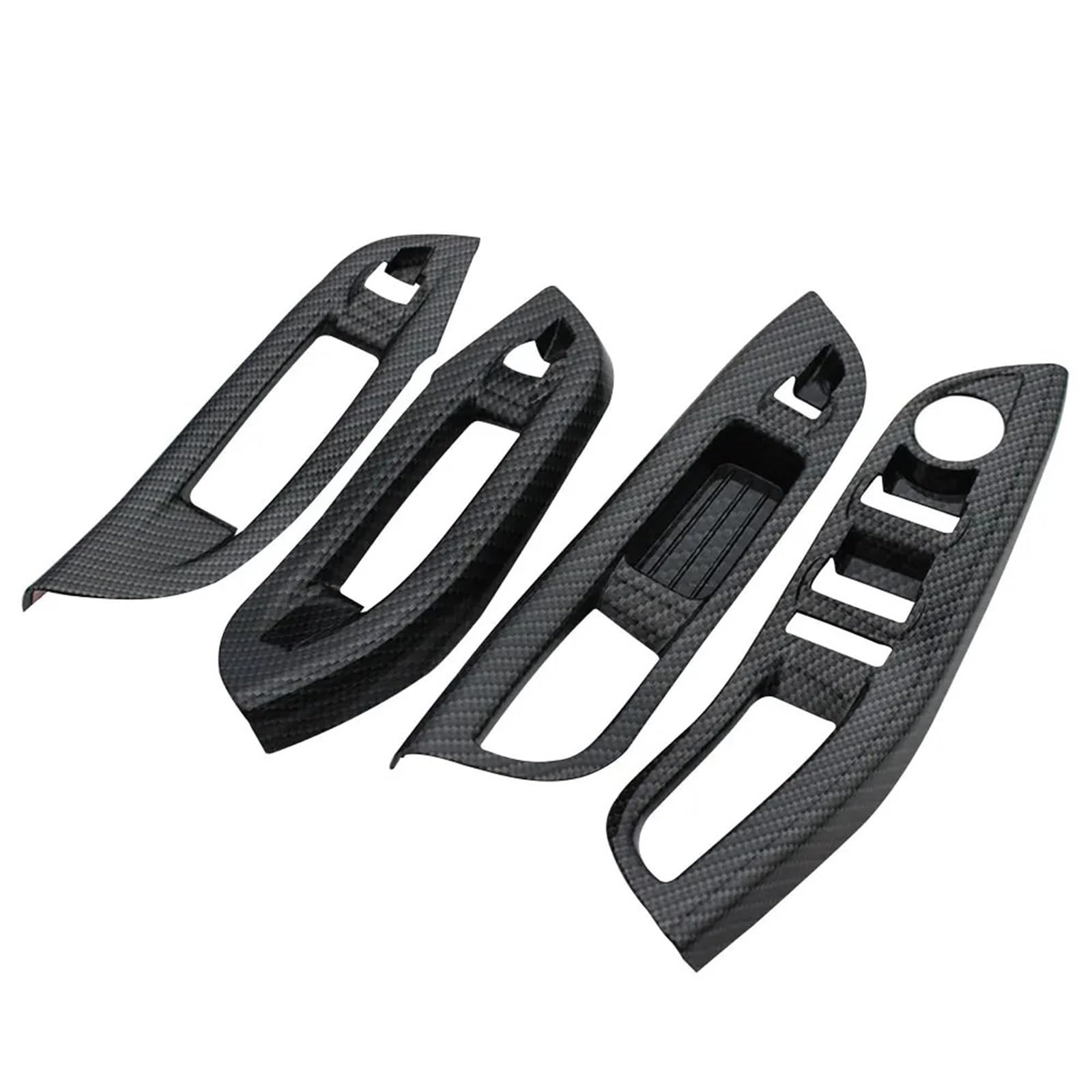Cubierta Interior Automóvil Panel Für Ford Für Focus 3 MK 3 2015 2016 2017 2018 4-teiliges Autofensterheber-Panelrahmen-Dekorationsabdeckungs-Trim-Aufkleber-Innenausstattung Decoración Coche Cubierta Interior Automóvil Panel Für Ford Für Focus 3 MK 3 2015 2016 2017 2018 4-teiliges Autofensterheber-Panelrahmen-Dekorationsabdeckungs-Trim-Aufkleber-Innenausstattung Decoración Coche von LKRGBXA