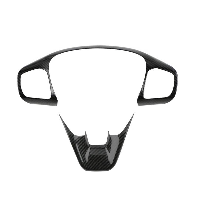 Cubierta Interior Automóvil Panel Für Ford Für Focus MK4 2019 2020 ABS Innen Lenkrad Abdeckung Borte Aufkleber Zubehör Auto-Styling Decoración Coche von LKRGBXA