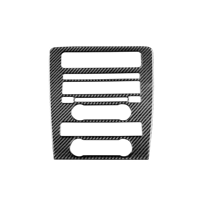 Cubierta Interior Automóvil Panel Für Ford Für Mustang 2009-2014 Carbon Fiber Innen Aufkleber Aufkleber Center Control CD Dekoration Panel Trim Abdeckung Zubehör Decoración Coche von LKRGBXA