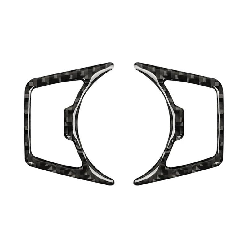 Cubierta Interior Automóvil Panel Für Ford Für Mustang GT 2015-2021 Kohlefaser Auto Scheinwerfer Schalter Abdeckung Trim Aufkleber Dekoration Rahmen Auto Innen Zubehör Decoración Coche von LKRGBXA