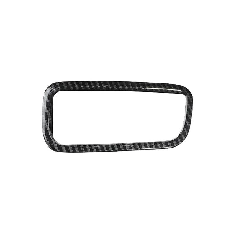 Cubierta Interior Automóvil Panel Für Hyundai Für Santa Für Fe 2019 2020 2021 ABS Auto Scheinwerfer Schalter Control Rahmen Trim Carbon Faser Muster 1pc Decoración Coche von LKRGBXA