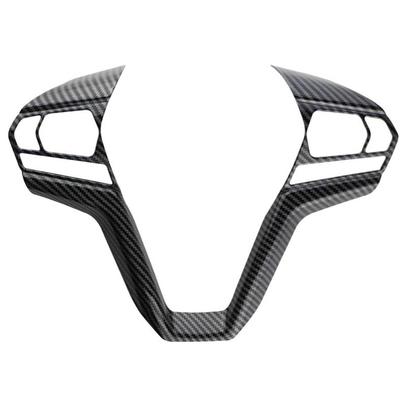Cubierta Interior Automóvil Panel Für Isuzu Für D-Max Für Dmax 2021 2022 2023 Kohlefaser-Auto-Lenkrad-Panel-Rahmenabdeckung Zieraufkleber Zubehör Decoración Coche von LKRGBXA