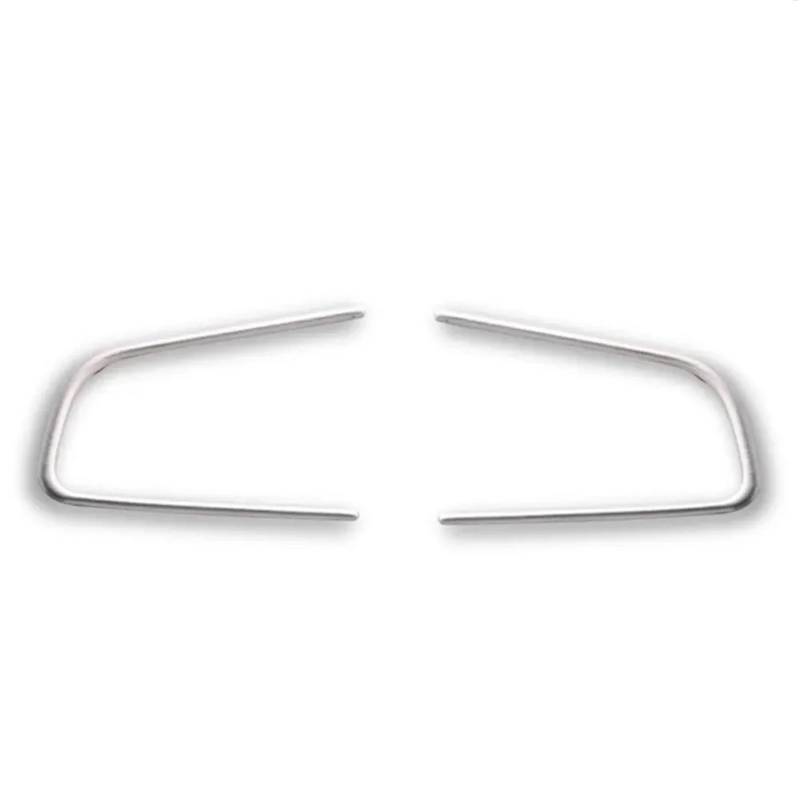 Cubierta Interior Automóvil Panel Für Peugeot 408 2014-2020 508 2011-2016 Auto Lenkradknopf Aufkleber Verkleidung Edelstahl Dekorative Abdeckung Zubehör Decoración Coche von LKRGBXA