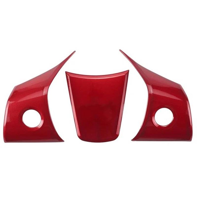 Cubierta Interior Automóvil Panel Für Tesla Für Modell 3 Für Modell Für Y Auto Sparkle ABS Carbon Fiber Lenkrad Patch Dekoration Innen Modifiziertes Zubehör Decoración Coche von LKRGBXA