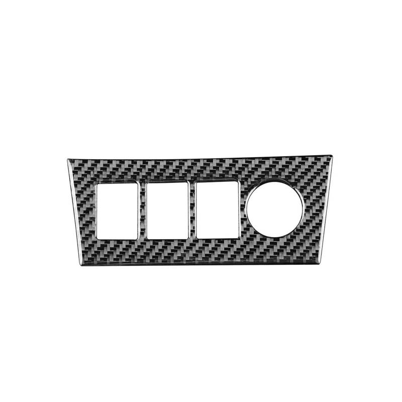 Cubierta Interior Automóvil Panel Für Toyota Für Rav4 Für RAV 4 2006 2007 2008 2009 2010 2011 2012 Auto Zigarettenanzünder-Panel-Schalterknopfabdeckung Kohlefaser-Aufkleber Decoración Coche von LKRGBXA