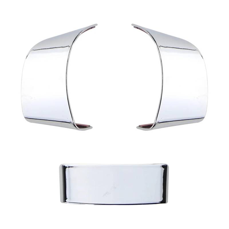 Cubierta Interior Automóvil Panel Für VW Für Golf 5 MK5 Für Passat B6 Für Jetta Für Tiguan 2007-2011 3 Stücke Auto Lenkrad Dekoration Abdeckung Trim Aufkleber Decoración Coche von LKRGBXA