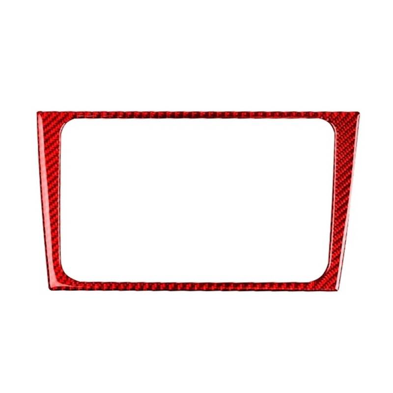 Cubierta Interior Automóvil Panel Für VW Für Golf 6 Für GTI R MK6 2008-2012 Kohlefaser Auto Zentralsteuerung CD Panel Rahmen Dekoration Aufkleber Autozubehör Decoración Coche von LKRGBXA