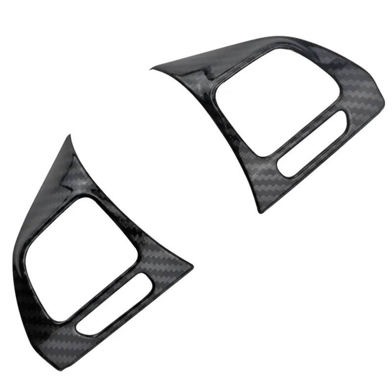Cubierta Interior Automóvil Panel Für VW Für Golf Für MK6 Für Passat B7 Für CC EOS Für Tiguan Für Jetta 2PCS Auto Lenkungschatzpaneel Aufkleber Zierabdeckungszubehör Decoración Coche von LKRGBXA
