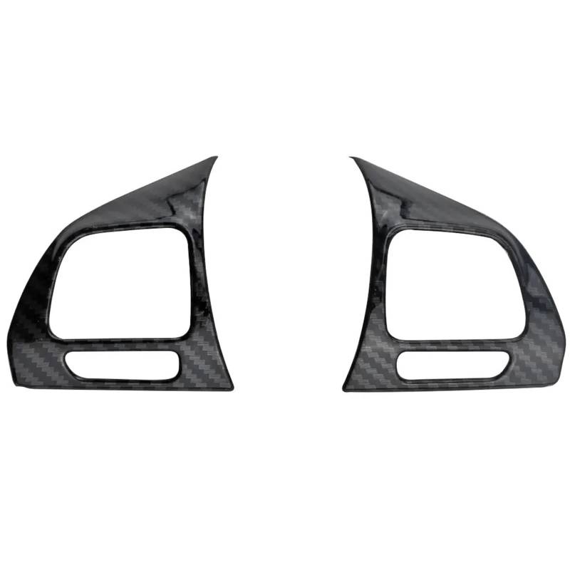Cubierta Interior Automóvil Panel Für VW Für Golf Mk6 Für Passat B7 Für CC Für Tiguan Für Jetta Für Touran Für Sharan Für Caddy ABS Auto Lenkrad Aufkleber Zierabdeckung Decoración Coche von LKRGBXA
