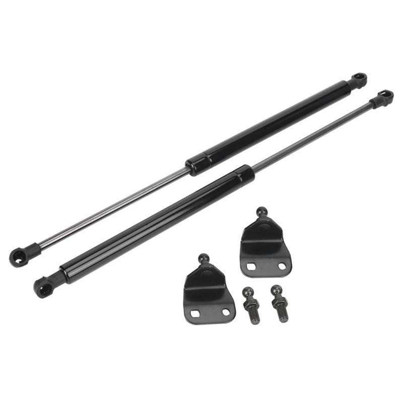 Motorhaubenheberstütze 2 Stücke Universal 400mm 300N Auto Vordere Abdeckung Motorhaube Haube Hinten Stamm Heckklappe Boot Schock Strut Unterstützung Bar Gas Frühling Vorderen Gas Schock Streben von LKRGBXA