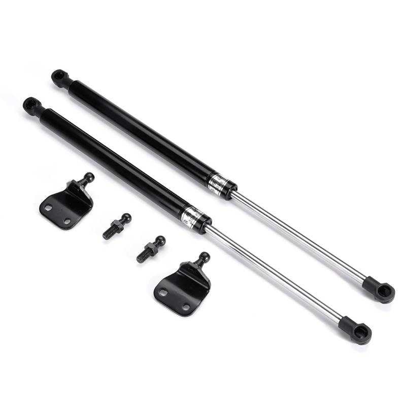 Motorhaubenheberstütze 2Stücke Universal 300N Auto Federbeine Vordere Abdeckung Motorhaube Haube Hinten Stamm Heckklappe Boot Schock Hub Strut Unterstützung Bar Gas Frühling Vorderen Gas Schock Strebe von LKRGBXA