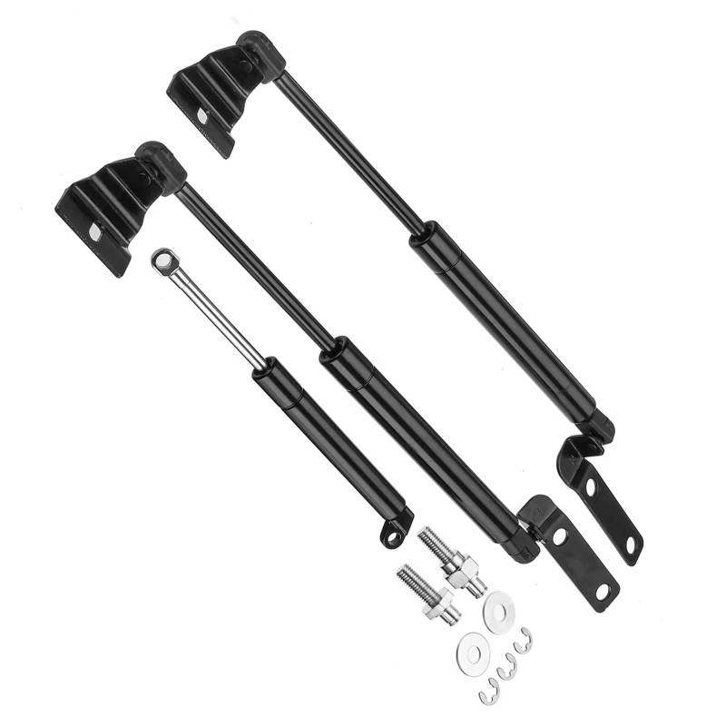 Motorhaubenheberstütze Für Toyota Für Hilux Für Vigo SR5 2005 2006 2007 2008 2009 2010 2011 2012 2013 2014 3pc Vordere Motorhaube Heckklappe Gas Lift Unterstützung Streben Vorderen Gas Schock Streben von LKRGBXA