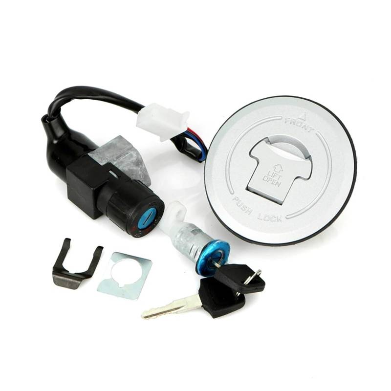 Motorradzündgerät Motorrad-Zündschalter Gas-Kraftstoff-Benzin-Tankdeckel Sitzschloss Für MSX125 Für GROM125 AC Für GROM 125 MSX 125 2014 2015 Zündspule von LKRGBXA