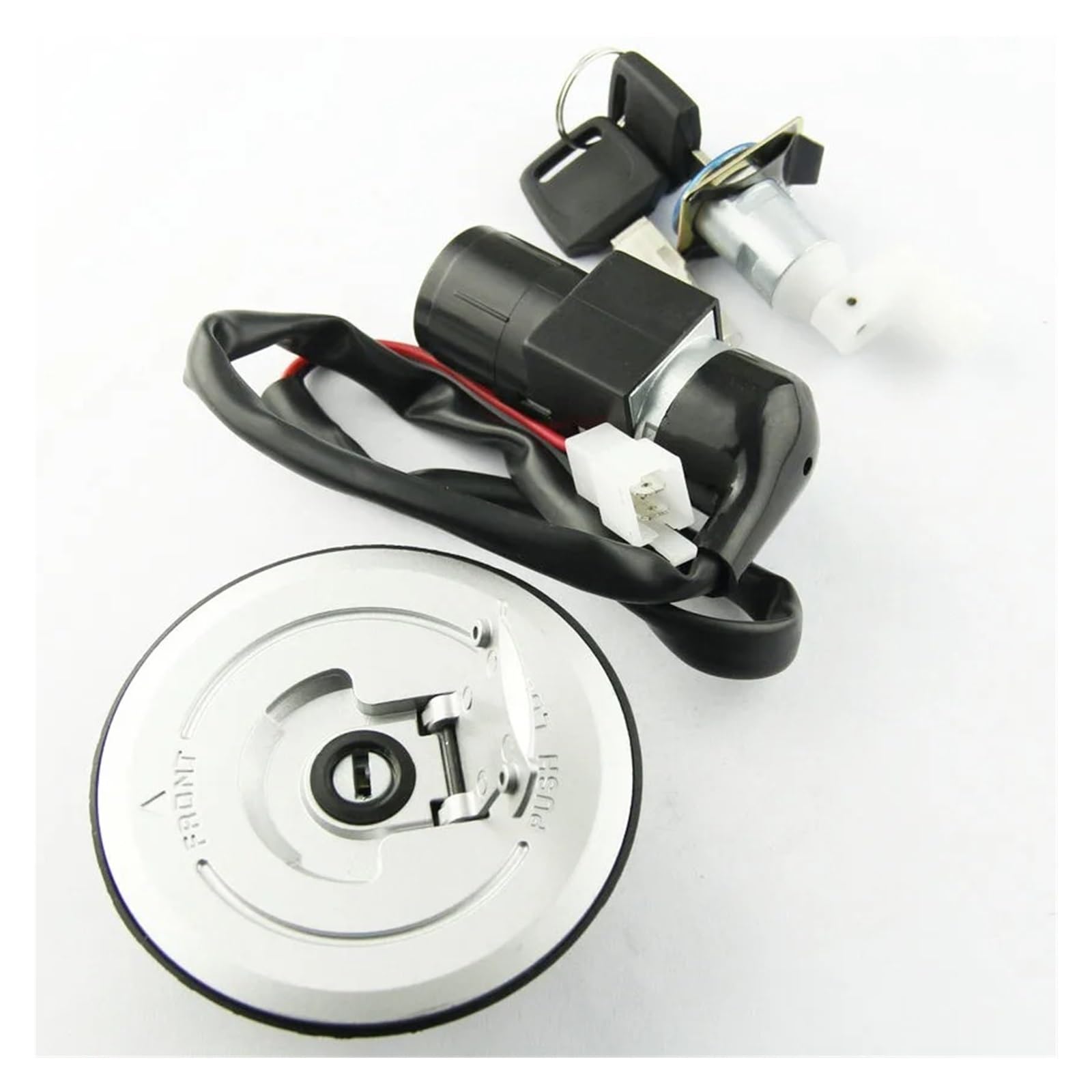 Motorradzündgerät Motorradschlüssel-Tankdeckel-Kit Zündschalter Für CBR125R 2004-2010 Für CBR125RS 2005-2006 Für CBR125RW 2005-2010 Zündspule Motorradzündgerät Motorradschlüssel-Tankdeckel-Kit Zündschalter Für CBR125R 2004-2010 Für CBR125RS 2005-2006 Für CBR125RW 2005-2010 Zündspule von LKRGBXA