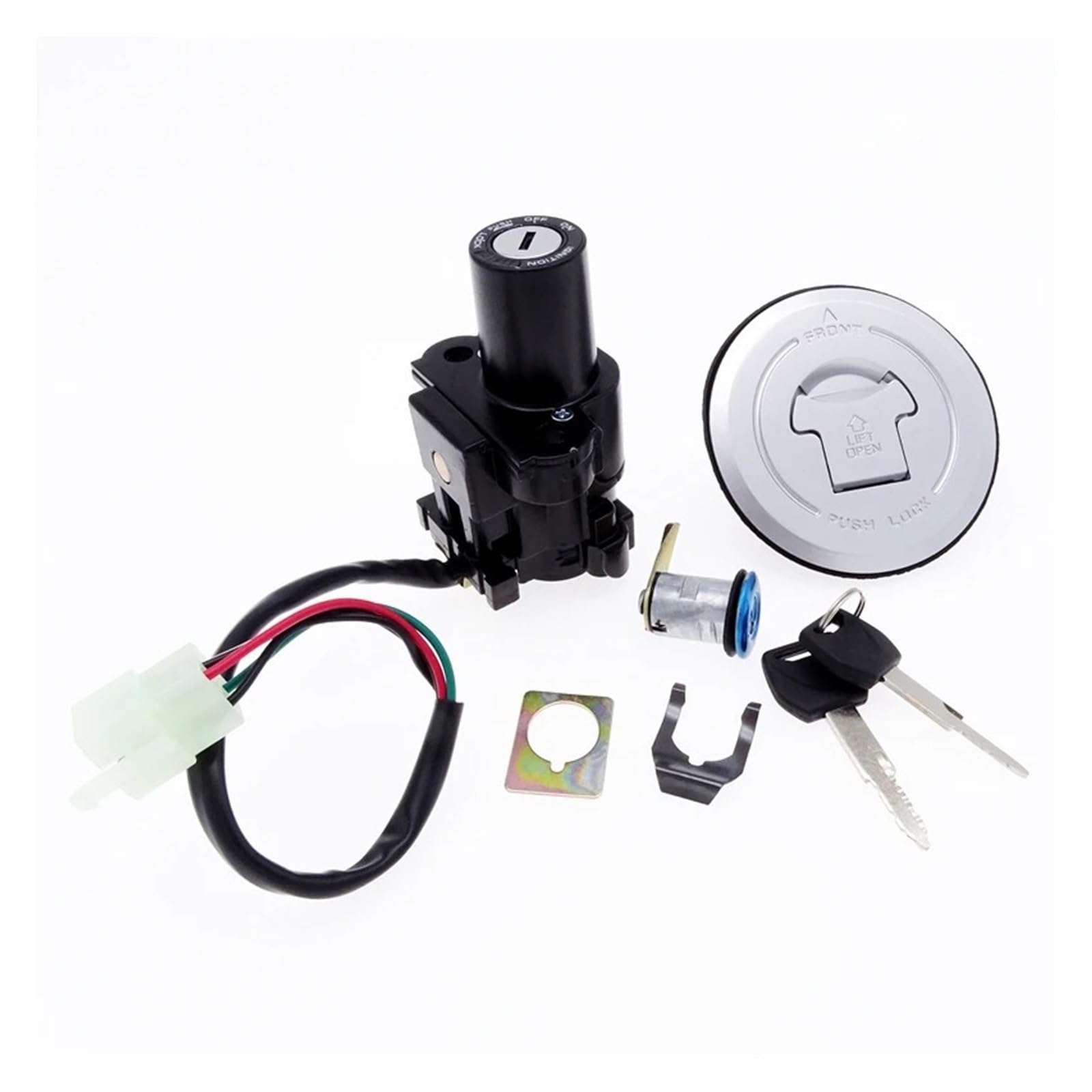 Motorradzündgerät Passend Für CBR 600RR Für CBR600RR 2003 2004 2005 2006 Motorrad-Zündschalter Tankdeckel Tankdeckel Sitzschlossschlüssel Zündspule Motorradzündgerät Passend Für CBR 600RR Für CBR600RR 2003 2004 2005 2006 Motorrad-Zündschalter Tankdeckel Tankdeckel Sitzschlossschlüssel Zündspule von LKRGBXA