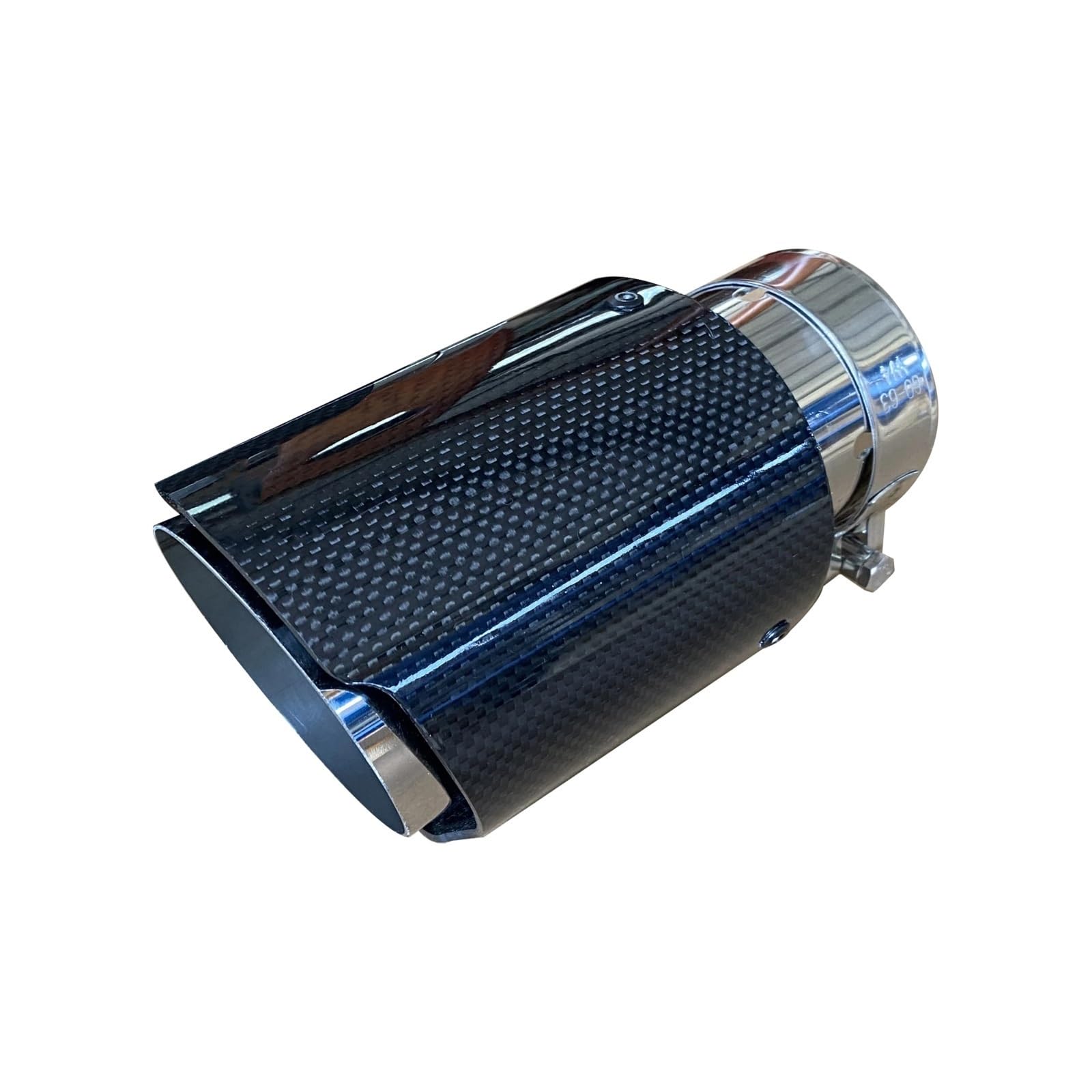 Schalldämpfer Spitze 1 STÜCKE Auto Universal Schwarz Helle Kohlefaser Throat Edelstahl Schalldämpfer Einzelauslass Auspuffspitze Dekoratives Endrohr Auspuffblende Auto Schalldämpfer Spitze 1 STÜCKE Auto Universal Schwarz Helle Kohlefaser Throat Edelstahl Schalldämpfer Einzelauslass Auspuffspitze Dekoratives Endrohr Auspuffblende Auto von LKRGBXA