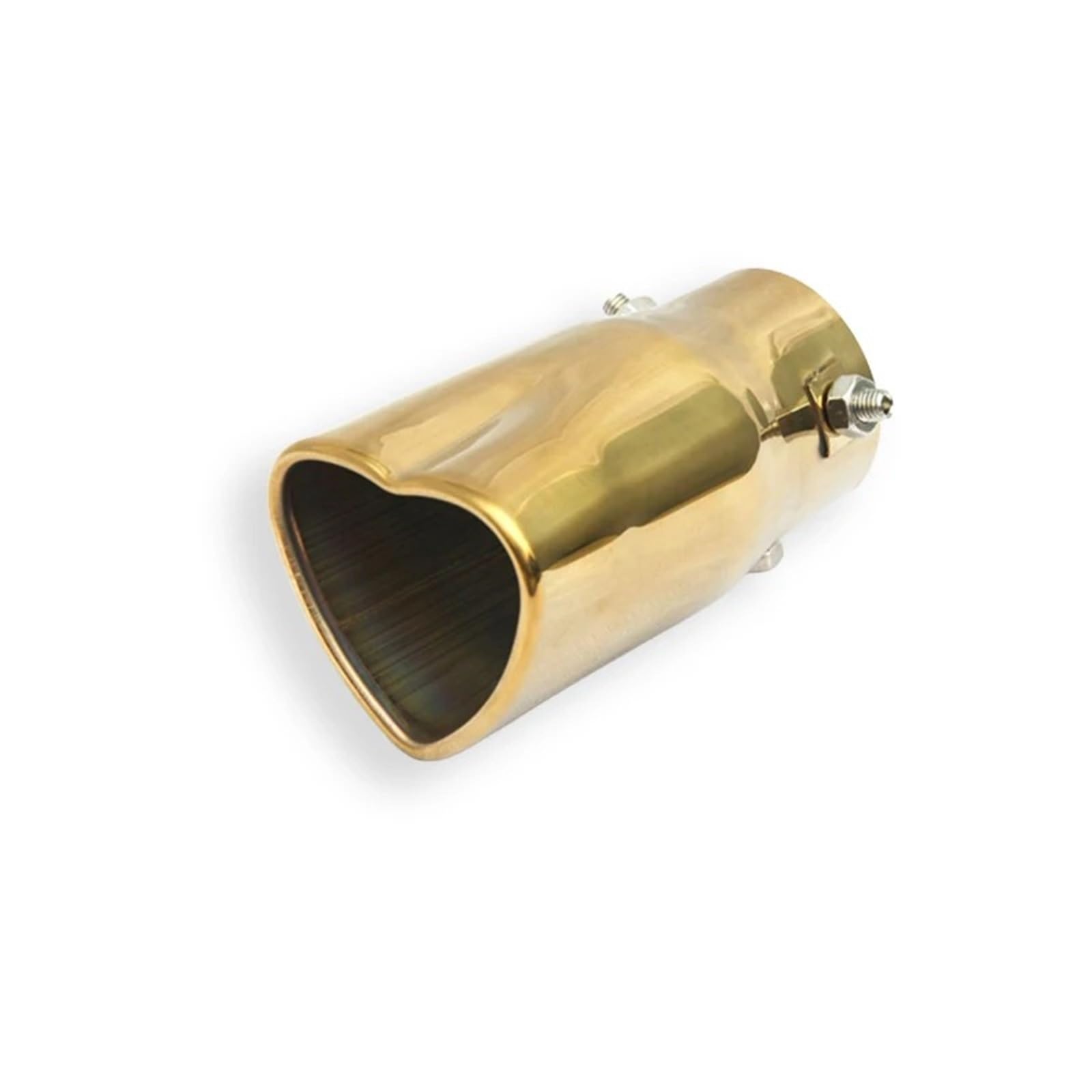 Schalldämpfer Spitze 1 Stück 60Mm Herzförmiger Auspuffschalldämpfer Universal Auto Endrohrspitze Zubehör Auto Styling Silber Auspuffblende Auto Schalldämpfer Spitze 1 Stück 60Mm Herzförmiger Auspuffschalldämpfer Universal Auto Endrohrspitze Zubehör Auto Styling Silber Auspuffblende Auto von LKRGBXA