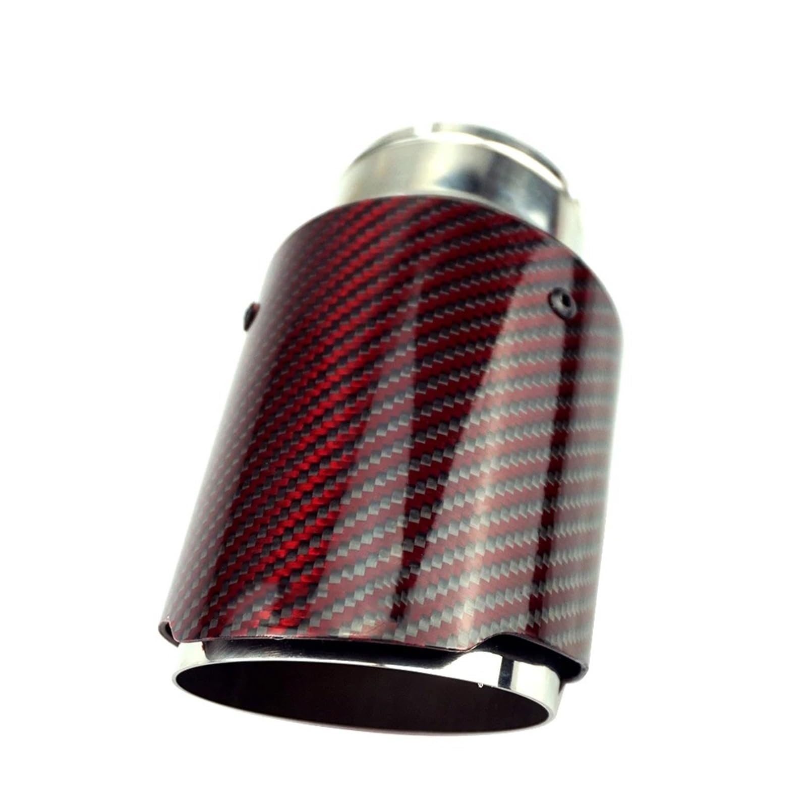 Schalldämpfer Spitze 1 Stück Red Carbon Fiber Schwanz Kehle Auto Auspuff Universell Geändert Teile Rohr Spitze Auspuffblende Auto Schalldämpfer Spitze 1 Stück Red Carbon Fiber Schwanz Kehle Auto Auspuff Universell Geändert Teile Rohr Spitze Auspuffblende Auto von LKRGBXA