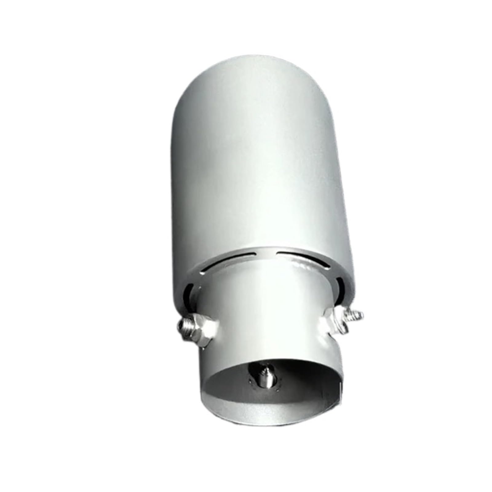 Schalldämpfer Spitze 2-teiliges Universal-Auspuff-Schalldämpfer-Endstück Aus Edelstahl, Auto-Endrohr, Dekorationsrohr, Zubehör, Einlass, 5,1 cm, 6,3 cm, 7,6 cm Auspuffblende Auto von LKRGBXA