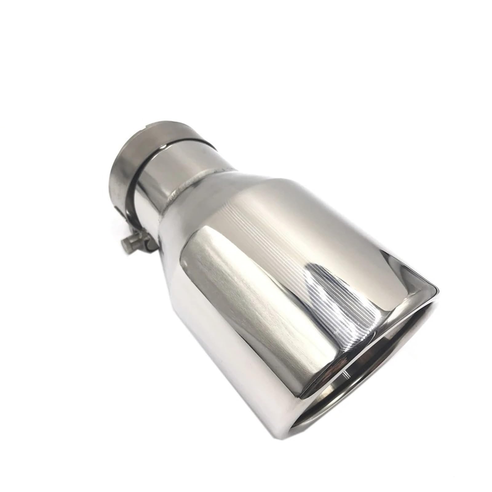 Schalldämpfer Spitze 304 Edelstahl Universal Auspuff System Endrohr Auto Schalldämpfer Spitze 1 Stück Auspuffblende Auto Schalldämpfer Spitze 304 Edelstahl Universal Auspuff System Endrohr Auto Schalldämpfer Spitze 1 Stück Auspuffblende Auto von LKRGBXA
