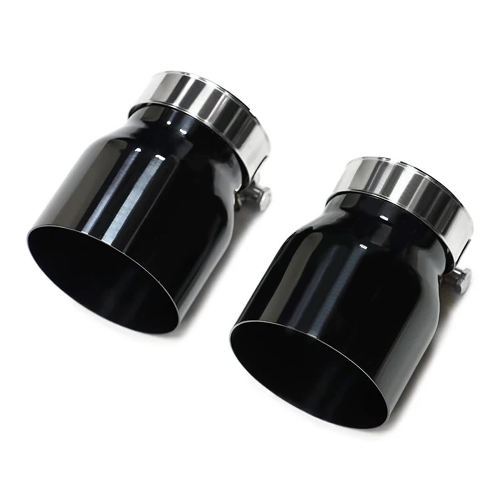 Schalldämpfer Spitze 60 Mm Auspuffblende Für F22, F23, M235i, M240i, F20, F21, M135i, M140i, F30, F31, M335i, M340i, F32, F33, F36, M435i, M440i, 2er-Set Auspuffblende Auto von LKRGBXA