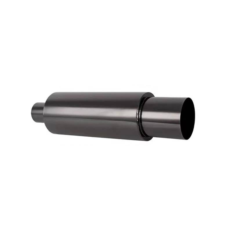 Schalldämpfer Spitze 63mm Auto Auspuff Schalldämpfer Vergrößern Racing Sport Turbo Sound Boost Edelstahl Spitze Ausgebrannten Typ Endrohr Auspuffblende Auto von LKRGBXA