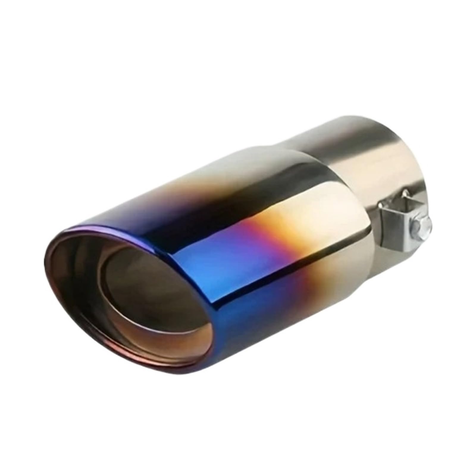 Schalldämpfer Spitze Auto Auspuff Dekoration Schalldämpfer Rohr Schwanz Edelstahl Blau Gebacken Außen Design Universal Auspuffblende Auto Schalldämpfer Spitze Auto Auspuff Dekoration Schalldämpfer Rohr Schwanz Edelstahl Blau Gebacken Außen Design Universal Auspuffblende Auto von LKRGBXA