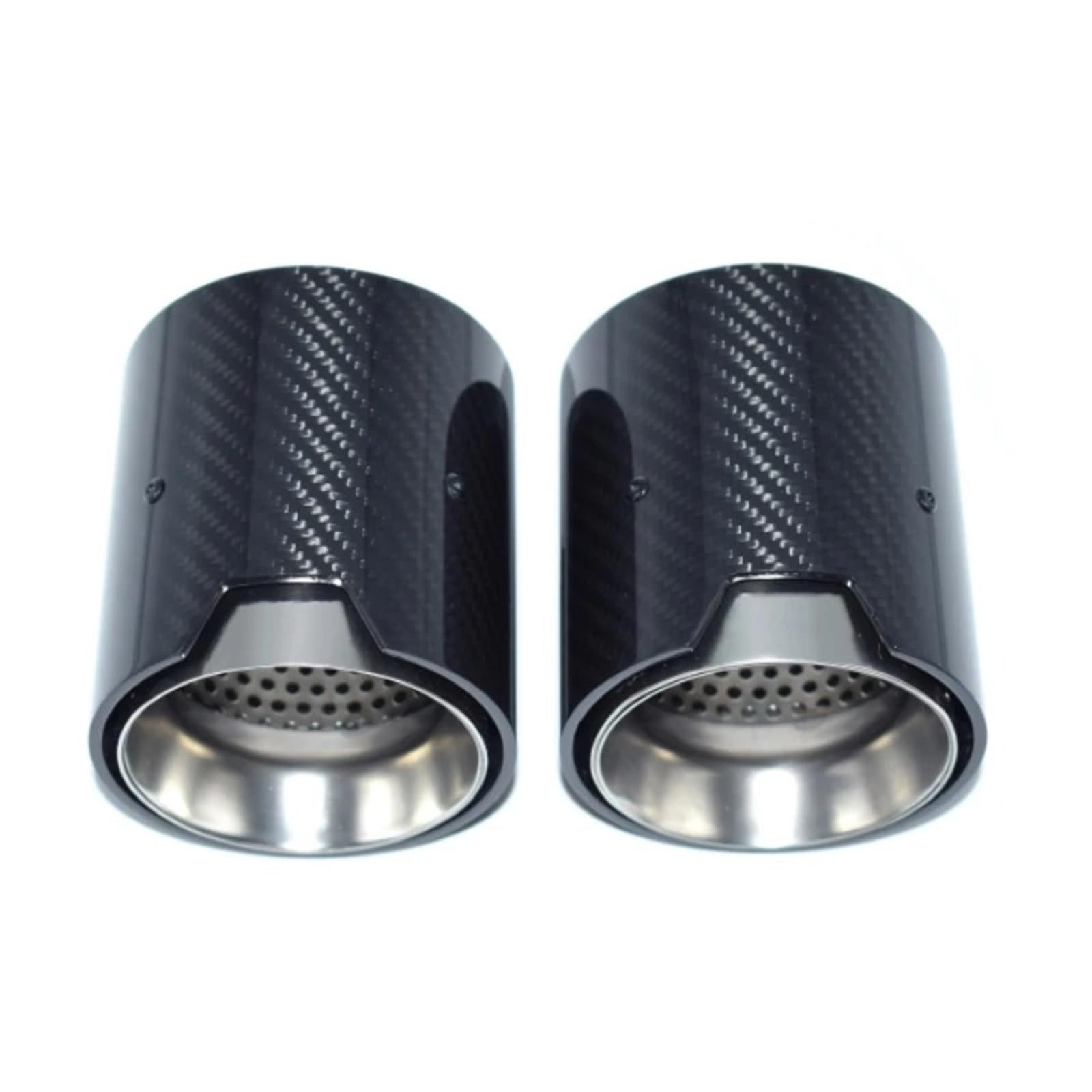 Schalldämpfer Spitze Für 3er 4er 320d 330i 330e 425 435 G20 G21 G23 Carbon Fiber Schalldämpfer Endrohr Auspuffspitze Düse Auspuffblende Auto von LKRGBXA