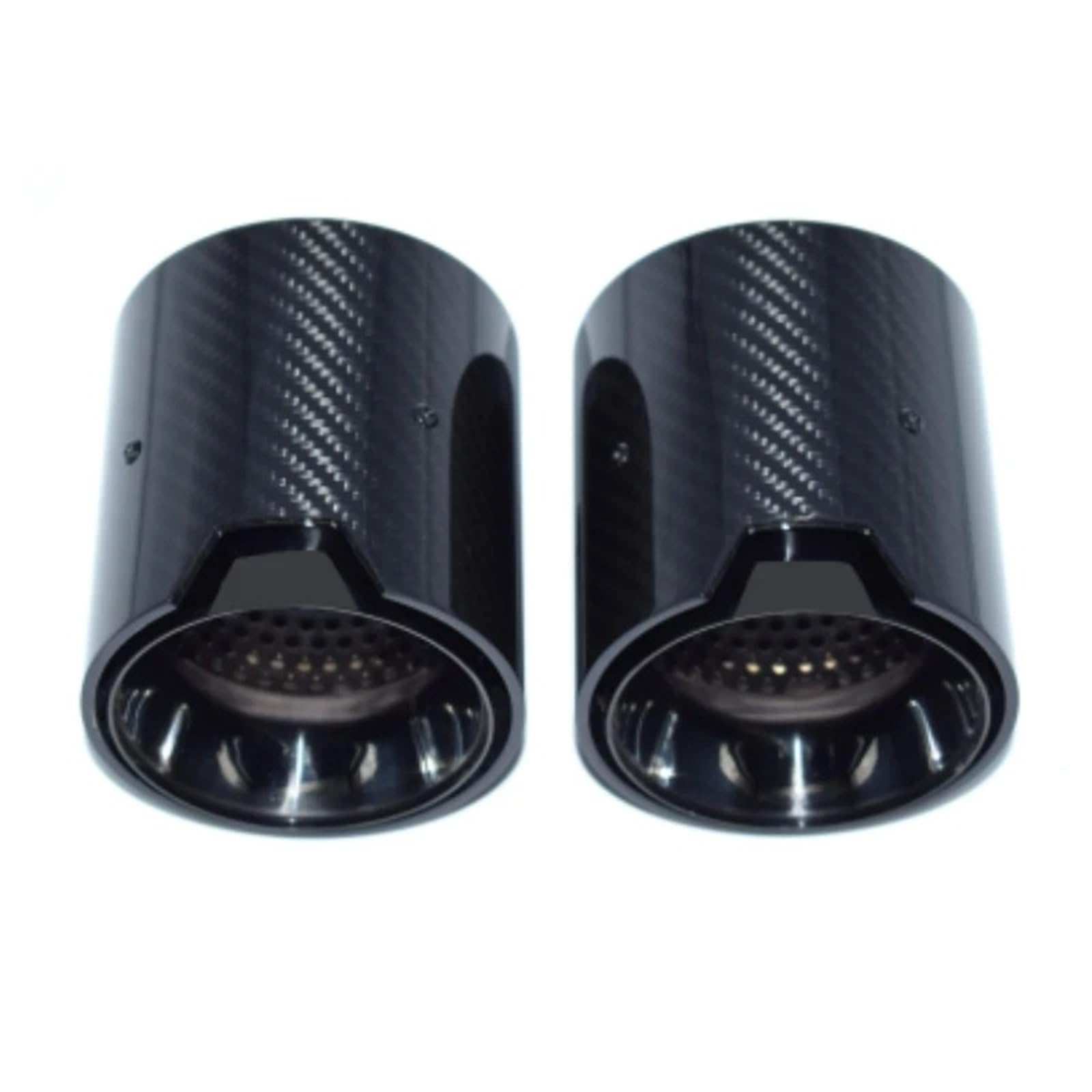 Schalldämpfer Spitze Für 3er 4er 320d 330i 330e 425 435 G20 G21 G23 Carbon Fiber Schalldämpfer Endrohr Auspuffspitze Düse Auspuffblende Auto von LKRGBXA