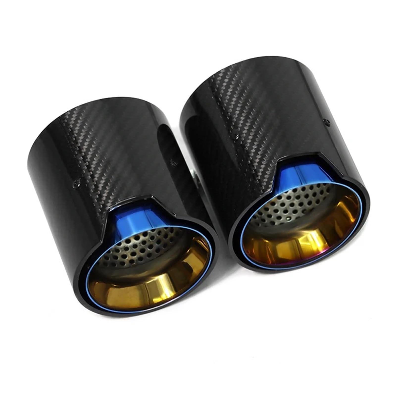 Schalldämpfer Spitze Für 3er G20 G21 330i Poliertes Performance Style Direktstecker-Auspuffendrohr Carbonfaser-Endrohre Düsen-Endrohr Auspuffblende Auto von LKRGBXA