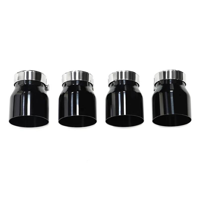 Schalldämpfer Spitze Für F87 Für M2 F80 Für M3 F82 F83 Für M4 4-teilige Edelstahl-Auspuffspitzen Direktspitze Endrohrdüse Auspuffblende Auto von LKRGBXA