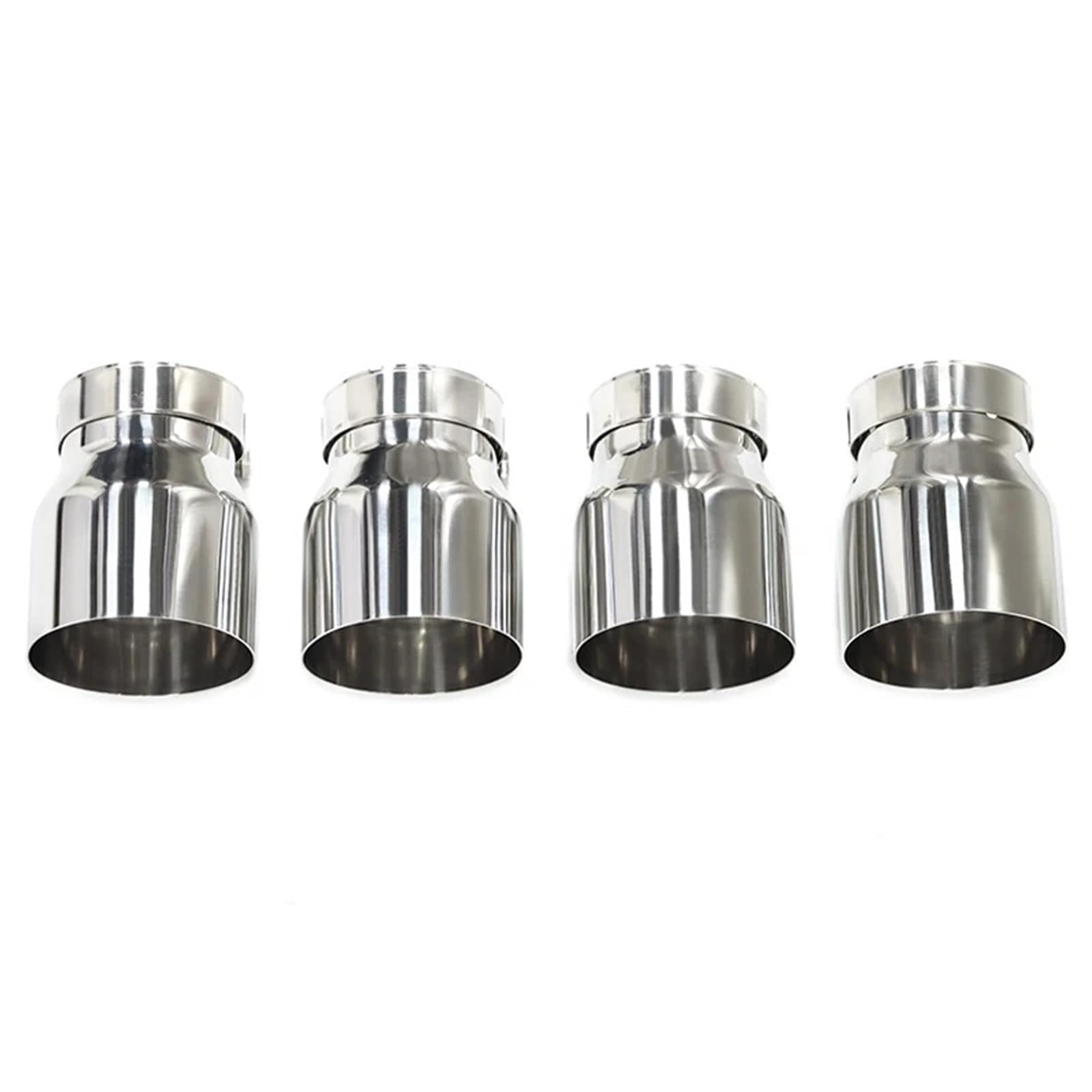 Schalldämpfer Spitze Für F87 Für M2 F80 Für M3 F82 F83 Für M4 4-teilige Edelstahl-Auspuffspitzen Direktstecker Schalldämpferspitze Endrohrdüse Auspuffblende Auto von LKRGBXA
