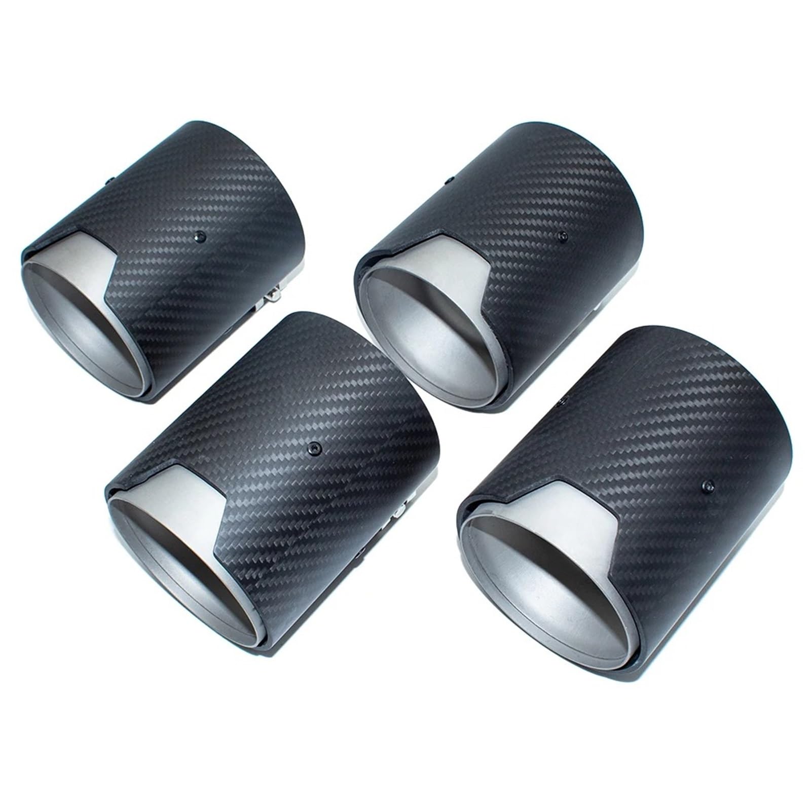 Schalldämpfer Spitze Für M2 F8 Für M3 F80 Für M4 F82 Für M5 F10 Für M6 F12 4 Stück Carbonfaser Matt Auto Auspuffblende Schalldämpferspitze 70mm Düse Auspuffblende Auto Schalldämpfer Spitze Für M2 F8 Für M3 F80 Für M4 F82 Für M5 F10 Für M6 F12 4 Stück Carbonfaser Matt Auto Auspuffblende Schalldämpferspitze 70mm Düse Auspuffblende Auto von LKRGBXA